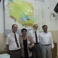 В.Ноклеберг, В.В.Наумова, А.А.оболенкский, А.И.Ханчук. Конференция IAGOD в Кракове, 2001 г.